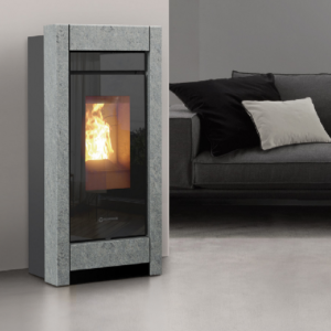 Poêle à granulés (pellets) AROMY Stone 13,2 kW - THERMOROSSI