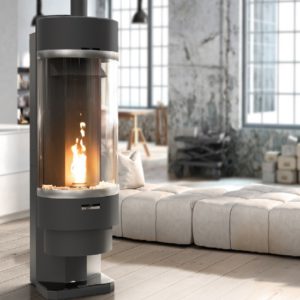 Poêle à granulés (pellets) BELLAVISTA R Silent 10,6 kW - THERMOROSSI