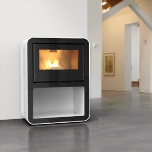 Poêle à granulés (pellets) CUBA 10 canalisable 9,5 kW - THERMOROSSI