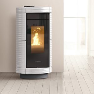 Poêle à granulés (pellets) DORICA Céramique 13,2 kW - THERMOROSSI