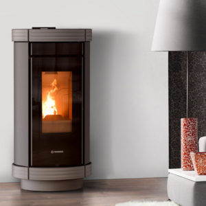 Poêle à granulés (pellets) DORICA Metalcolor 13,2 kW - THERMOROSSI