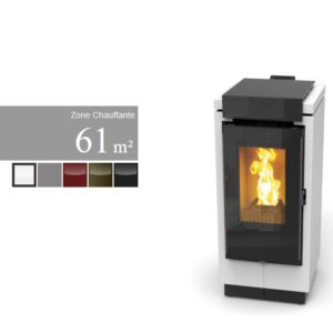 Poêle à granulés (pellets) Monamour 7,7 kW - THERMOROSSI