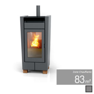 Poêle à granulés (pellets) MOOD 10,2 kW - THERMOROSSI
