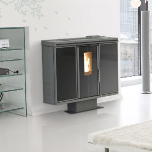 Poêle à granulés (pellets) Slim Thermocomfort canalisable 8,2 kW - THERMOROSSI